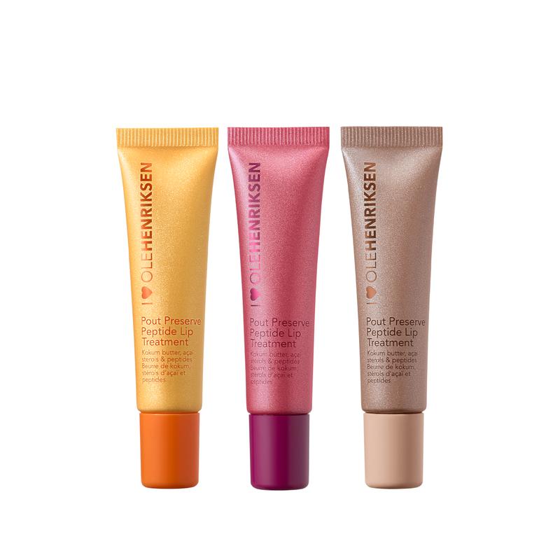 Pout Preserve Preserve Lip Treatment Party of 3 Glimmers Edition - Ole Henriksen