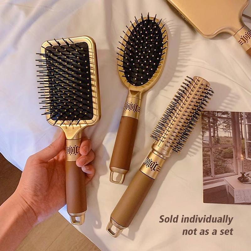 Haircare Cushion Hair Brush, 1 Count Portable Hair Brush, Professional Hair Styling Tools For Both Personal Use & Barber Use, Professional Heatless Styling Tools