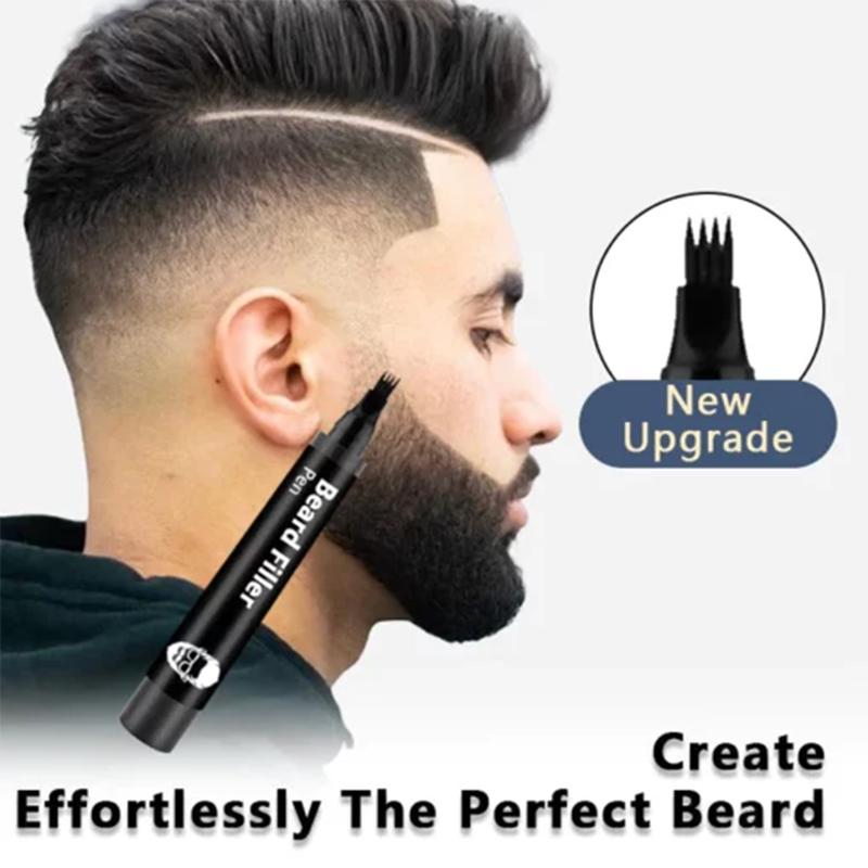 The East Moon Beard Filler pen is removable and easy to use to create a thick beard hairline