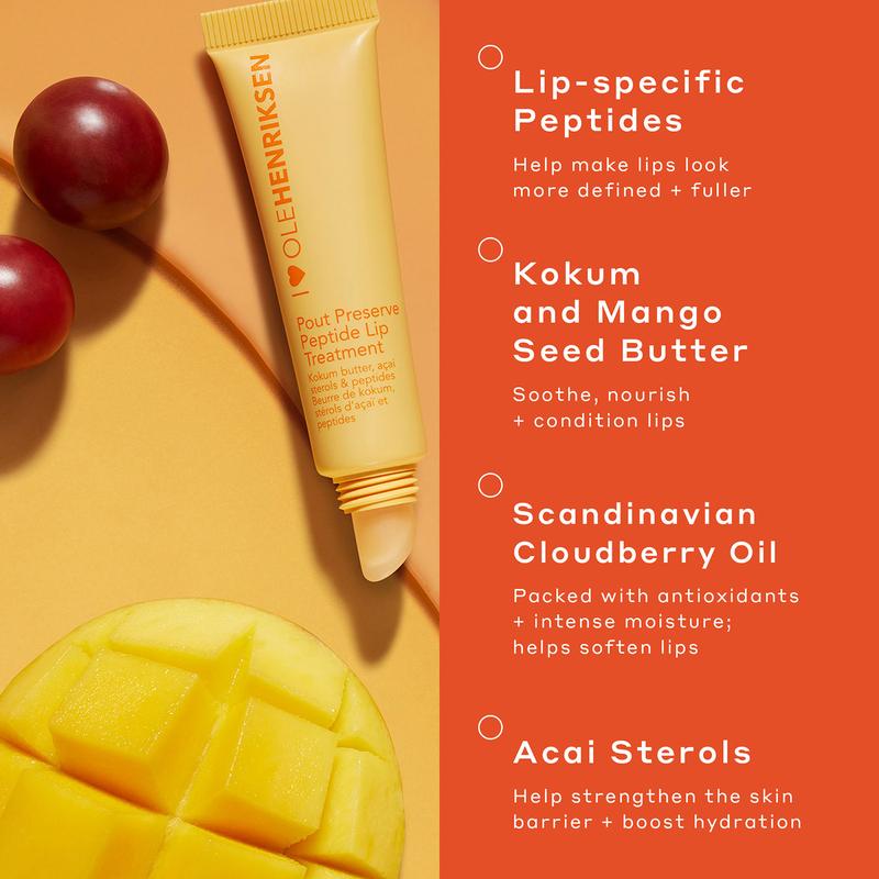 POUT PRESERVE PEPTIDE LIP TREATMENT + MINI PEPTIDE MOISTURIZER DUO Moisture Skincare