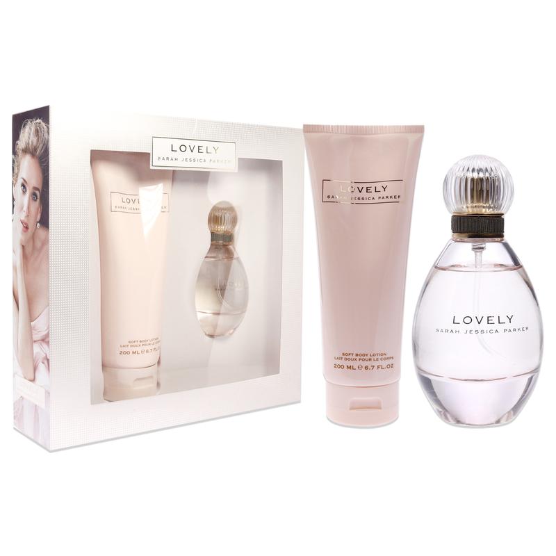 Lovely by Sarah Jessica Parker for Women - 2 Pc Gift Set 1.7oz EDP Spray, 6.7oz Soft Body Lotion