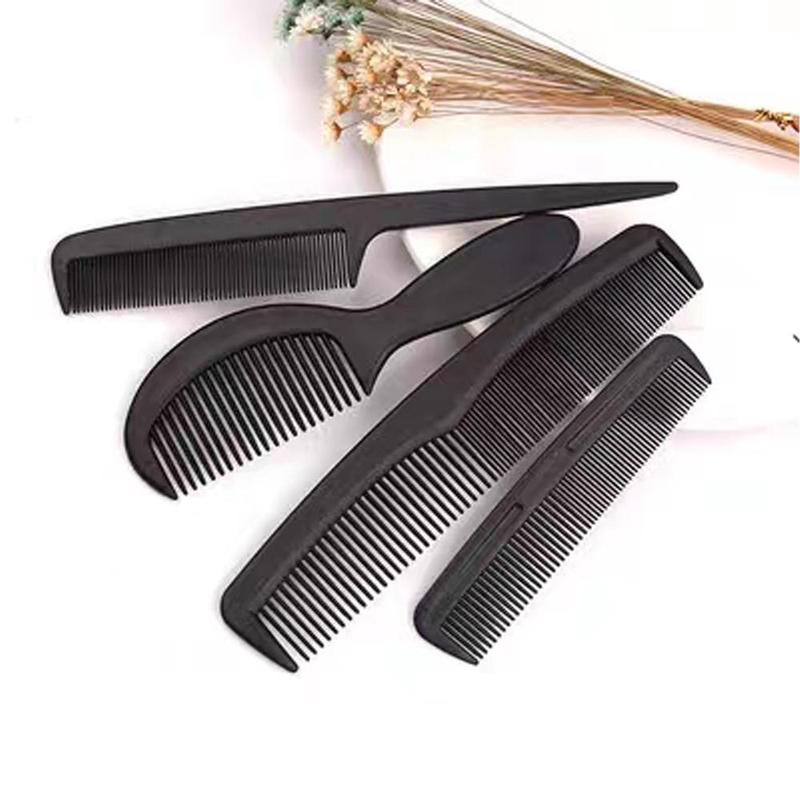 4pcs Professional Hair Comb Set, Multi-functional Hair Styling Combs, Heatless Styling Tools For Men & Women