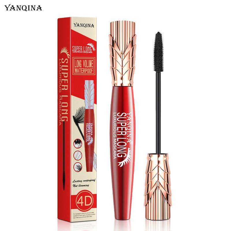 Waterproof Long-lasting Mascara, Natural Curl Eyelashes Mascara, Eye Lashes Lengthening Curling Mascara Stick, Professional Eye Makeup Product