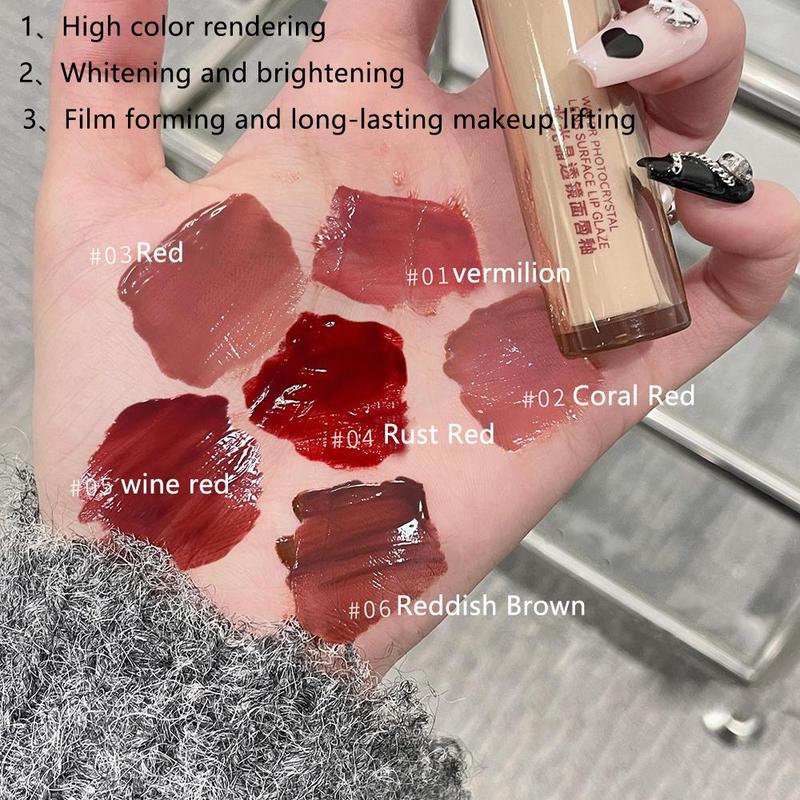 Music Festival Makeup, Juicy Moisturize Liquid Lipstick, Long Lasting Lip Gloss, Tinted Liquid Lip Balm Hydrate Glossy Lip Glaze Stick