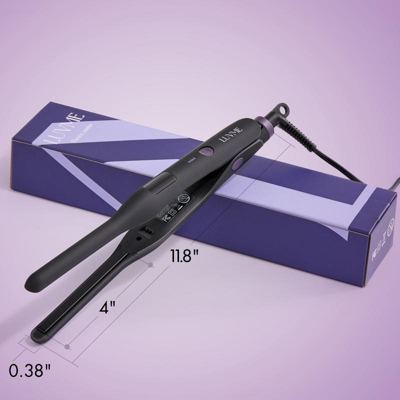 Adjustable Temperature Pencil Flat Iron Mini Hair Straightener Using for Baby Hair｜Luvme Tools & Accessories