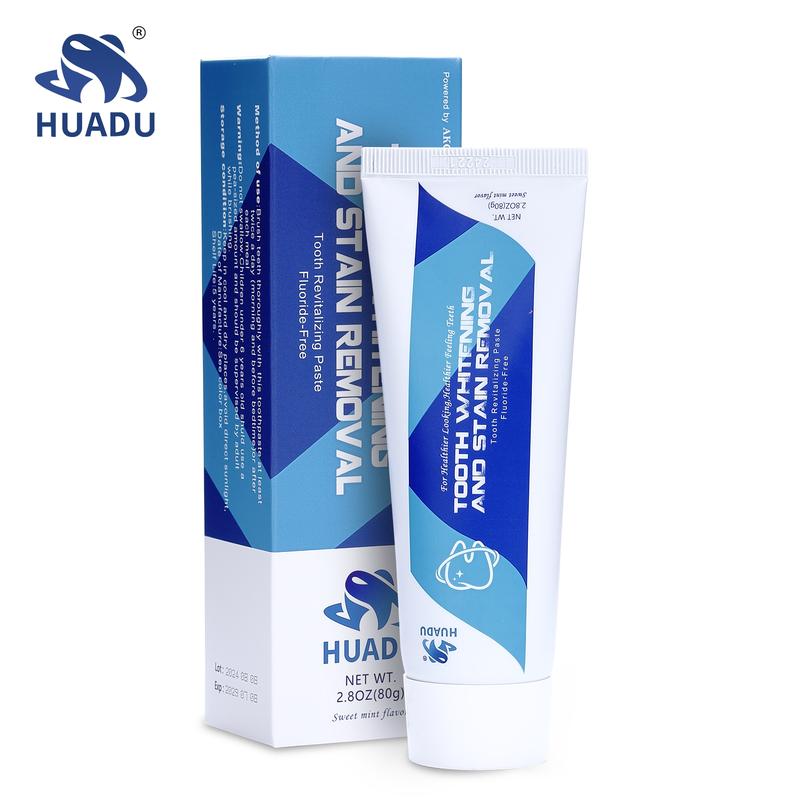 2 PCS Toothpaste，HuaDu Brands，Stain Removal And Whitening Toothpaste，Deep Cleaning，Remove Bad Breath，