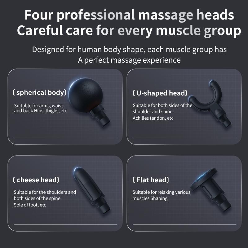 32-speed Mini Fascia Gun, Portable High-frequency Multi-speed Massager, Home Relaxation Massage Tool, Personal Care Appliances