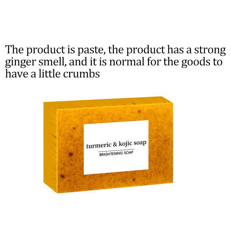 Turmeric & Kojic Acid Cleansing Soaps, Natural Extracts Soaps, Moisturizing Soaps For Women, Body Wash & Soaps For Daily Use, Christmas Gift