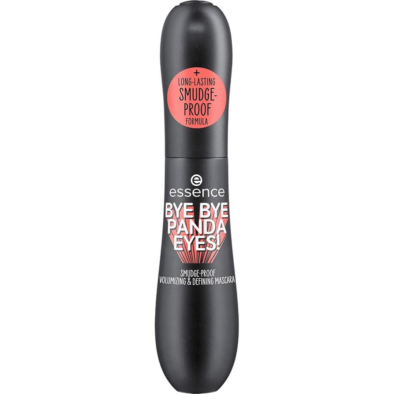 essence | Bye Bye Panda Eyes Tubing Mascara | Smudge-proof, Volumizing Definition | Vegan, Cruelty Free, Free From Parabens & Oils (Pack of 1)