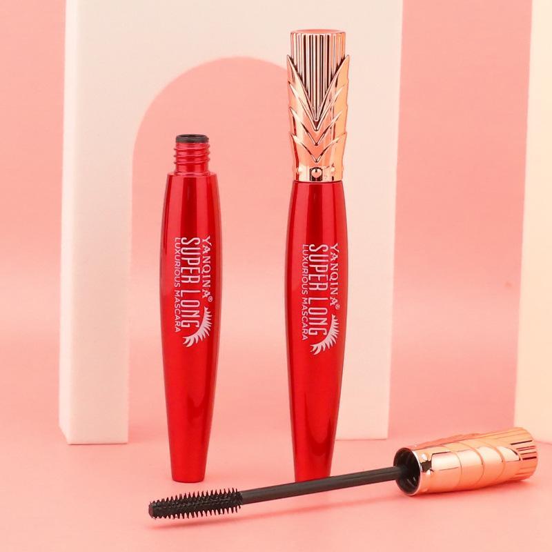 Waterproof Long-lasting Mascara, Natural Curl Eyelashes Mascara, Eye Lashes Lengthening Curling Mascara Stick, Professional Eye Makeup Product