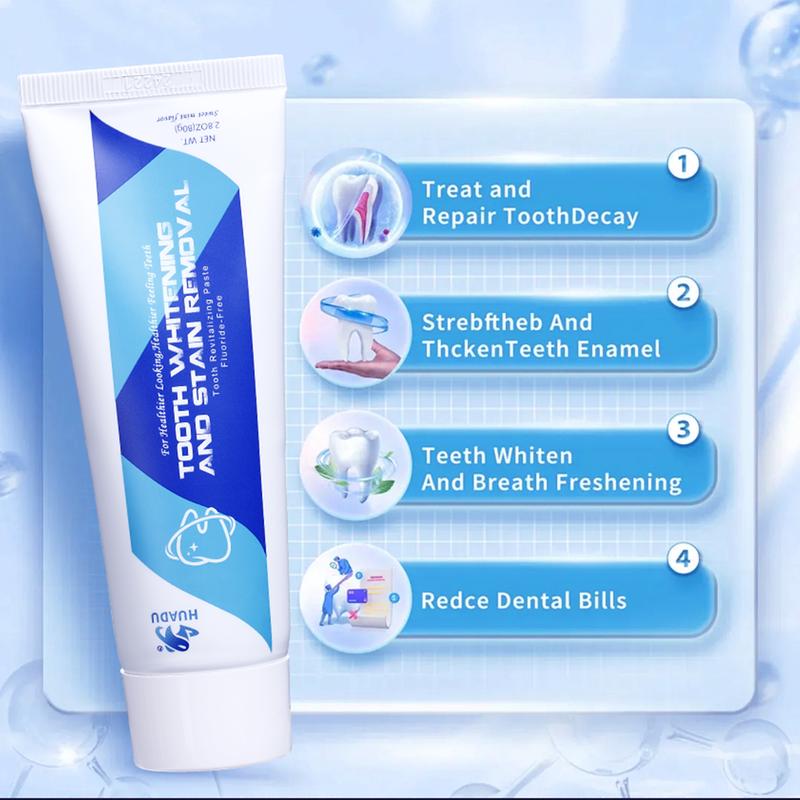 2 PCS Toothpaste，HuaDu Brands，Stain Removal And Whitening Toothpaste，Deep Cleaning，Remove Bad Breath，