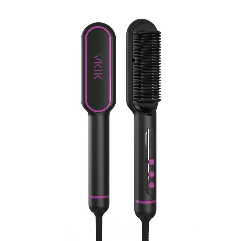 [Free shipping]-VKIK hair straightener Brush,Negative ion Hair straightener,hair straightening comb,New product,antiperm straightening comb, one combto maintain your hair and detangle itBrush Smooth Lightweight Adjustable Gift Comfort