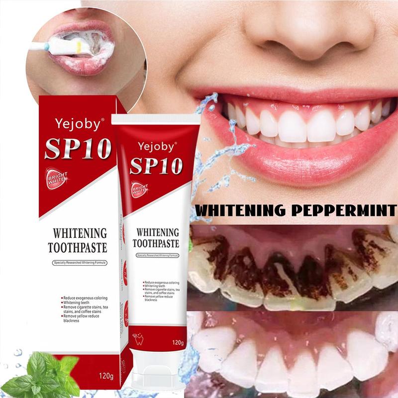 [Upgraded Version] SP-10 whitening Toothpaste, Super sp10 brightening Oral probiotic, sp 10 Bright White Toothpaste for Stain Removing, Fresh Breath & Teeth Health Whitening Solution Effect is better than SP-7 and SP-8,SP-6 SP-4 sp-6 sp8 sp6 sp4 SP-10