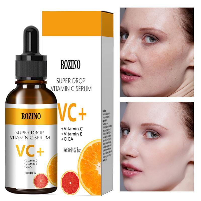 Vitamin C Essence Solution, 1 Count Moisturizing Vitamin C Serum, Brightening Facial Essence, Skin Hydrating Firming Smoothing Essence Water