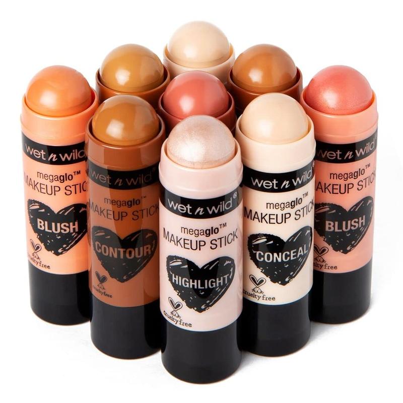 wet n wild MegaGlo Makeup Stick, Buildable Color, Versatile Use, Cruelty-Free & Vegan - Contour Bronzer - Where's Walnut?