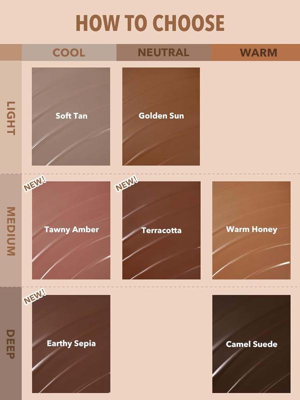 SHEGLAM Sun Sculpt Cool Toned Liquid Contour Stick Long Lasting Cream Bronzer Makeup - Soft Tan