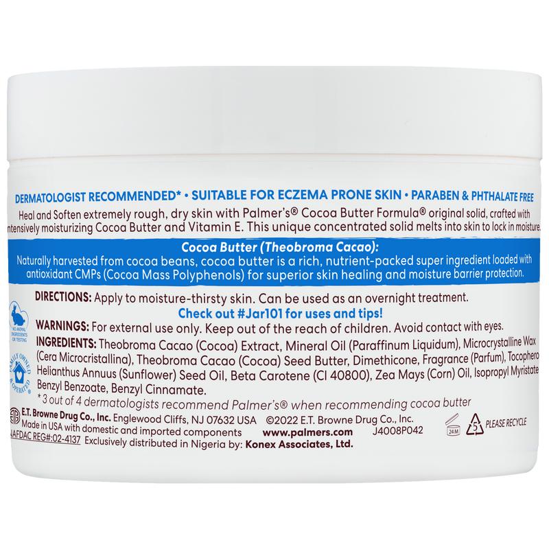 Palmer's Cocoa Butter Formula Original Solid Jar Body Care