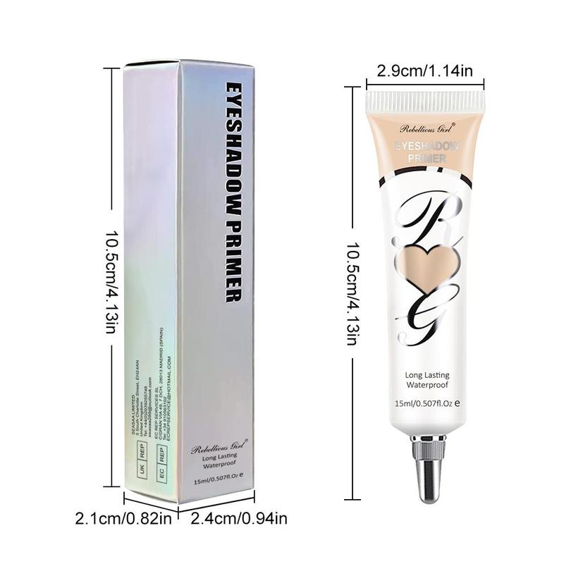 Long-lasting Eyeshadow Primer, 6 Counts set Waterproof Eyeshadow Primer, Full Color Vitality Eyelid Concealer Face Makeup for Women & Girls