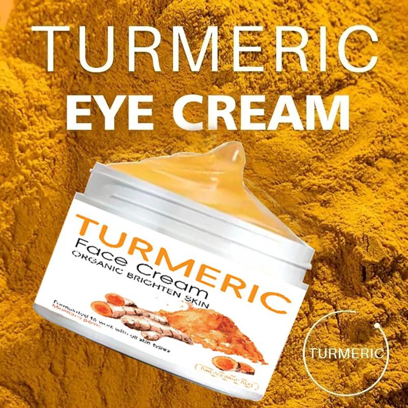 Turmeric Face Cream, 6 Counts set Deep Cleansing Moisturizing Face Cream, Hydrating Nourishing Face Lotion for Women & Men All Skin Types