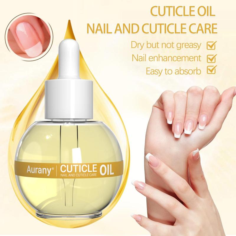 Cuticle Oil, 1 Box Deeply Moisturize Nail Strengthener, Nail Care Oil for Damaged Cuticles Nails & Dry, Soften and Condition Nail Skin