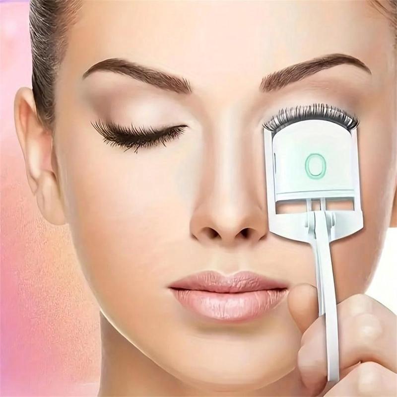 Electric Eyelash Curler, 1 Box Portable Rechargeable Eyelash Curler, Professional Eye Makeup Tool for Women & Girls Daily Use, Makeup Products, Cosmetic Gift for Lady, Christmas Gift