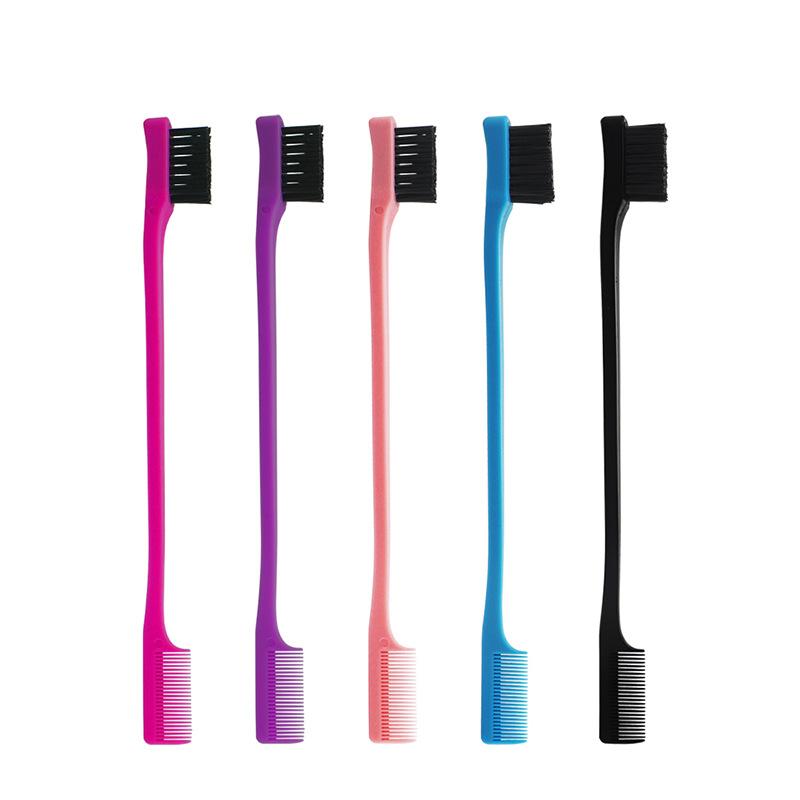 Random color Bangs comb 1 piece Trims broken hair comb Styling makeup tools