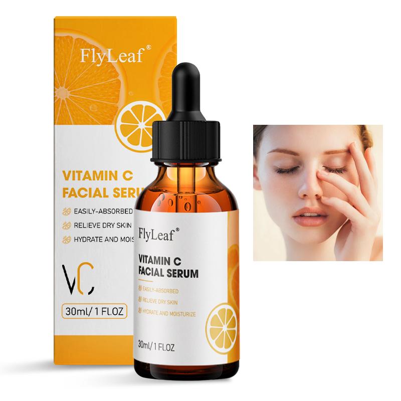 FlyLeaf 30ml Vitamin C Face Serum, Hydrating Brightening Face Serum, Moisturizing Face Serum