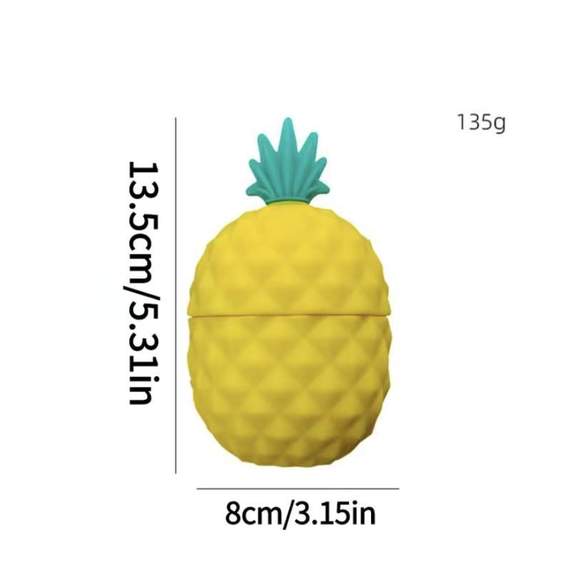 Pineapple Shaped Ice Roller, Silicone Soothing Face Massage Ice Mold, Cooling Face Beauty Skin Care Tool for Women & Men