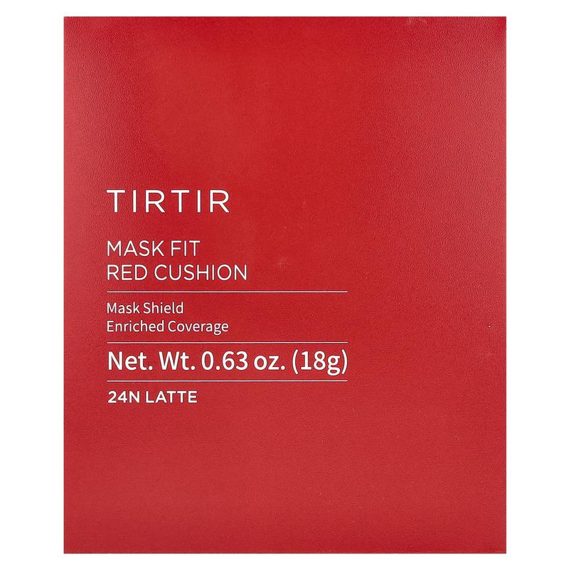 TIRTIR Mask Fit Red Cushion, 24N Latte, 0.63 oz (18 g)