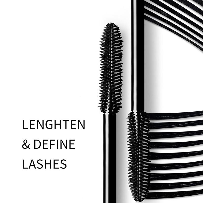 Long Lasting Mascara, 1 Count Waterproof Eyelash Extensions Mascara, Professional Eye Enhancement Makeup Products for Women & Girls