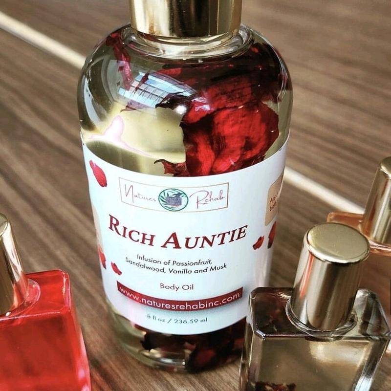 Rich Auntie Body Oil by Natures Rehab