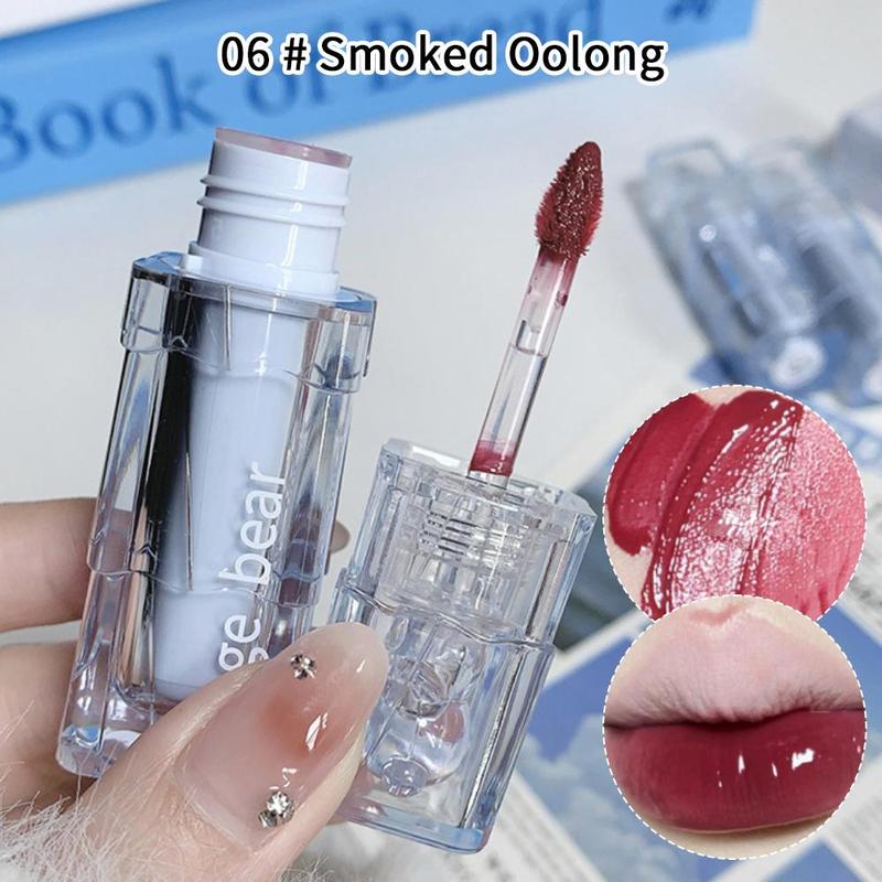 Long-lasting Moisture Lip Tint, Tinted Juicy Lip Gloss, Glossy Lip Glaze Stick, Easy to Apply, Hydrating Tinted Lip Balm Lip Stain Glossy Lipstick