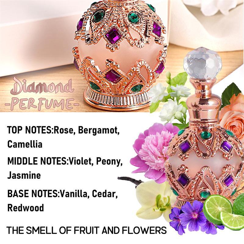 Crown Design Perfume for Women, Natural Floral & Fruit Scented Fragrance for Gifts, Elegant Fragrance for Daily Wear, Dating