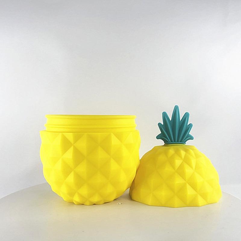 Pineapple Shaped Ice Roller, Silicone Soothing Face Massage Ice Mold, Cooling Face Beauty Skin Care Tool for Women & Men