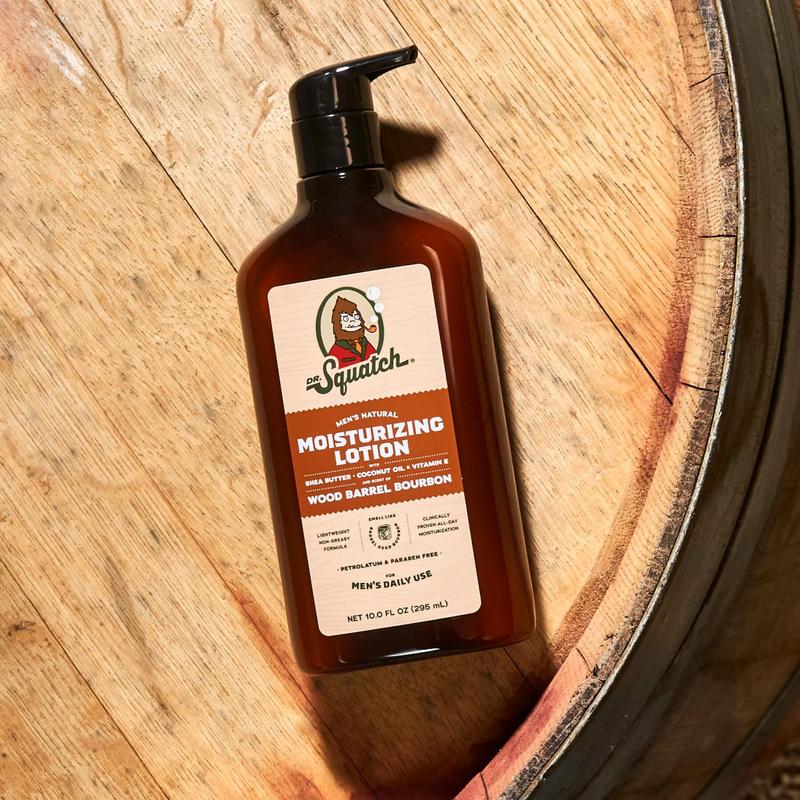 Dr. Squatch - Wood Barrel Bourbon Lotion