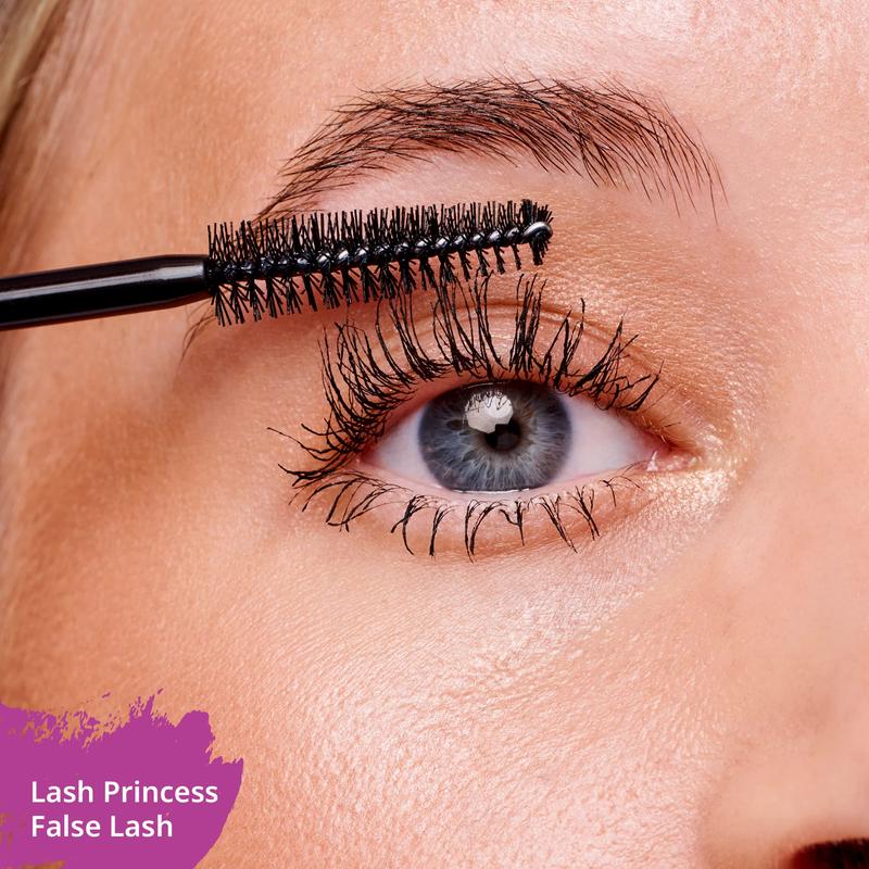 Lash Princess Mascara, with false lash effect. Volumizing, lengthening, cruelty free and paraben free.