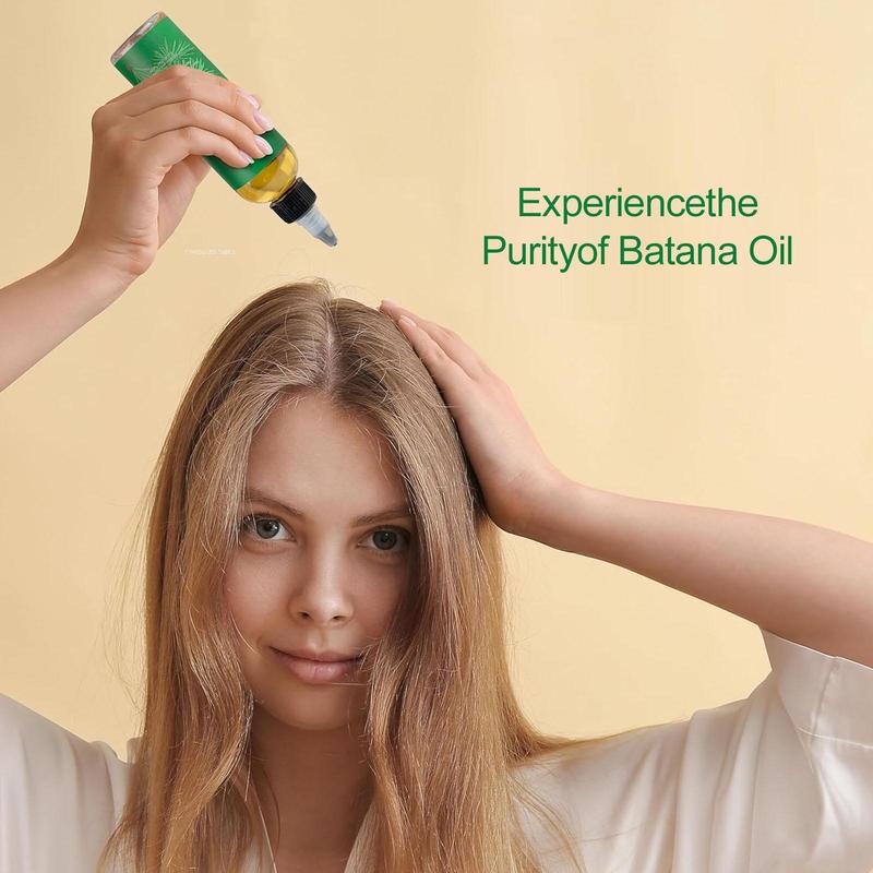 Batana Oil, 1 Count 2 Counts Pure Batana Oil From Honduras, Hair Care Oil for Smoothing Frizz and Split Ends, Ideal for Winter Hair Care, Christmas Gift