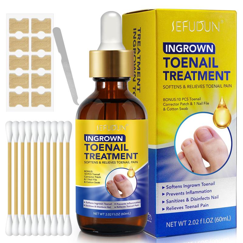 Ingrown Toenail Treatment, 1 Set Nail Care Set, Toenail Care, Easy To Use At Home for Nail Treatment, Nail Ingrown Adjustment Set