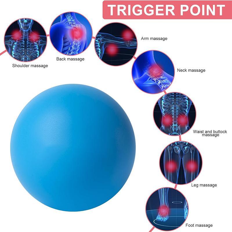 Multifunctional Massage Balls, 2 Counts Deep Tissue Massage Balls, Trigger Point Massage Ball, Muscle Soreness Massager Ball