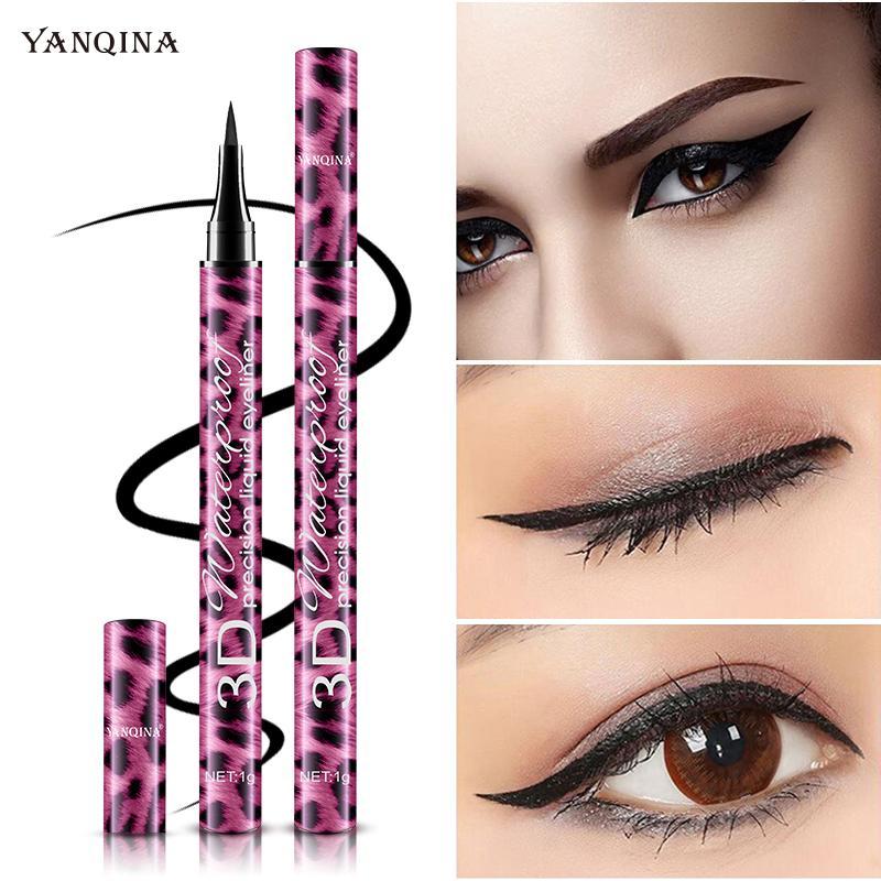 Hot Pink Eyeliner & Mascara Makeup Set, Waterproof Eye Makeup Kit, Eyelash Extensions Mascara with Eye Makeup Enhancement Liquid Eyeliner, Cosmetic Gift