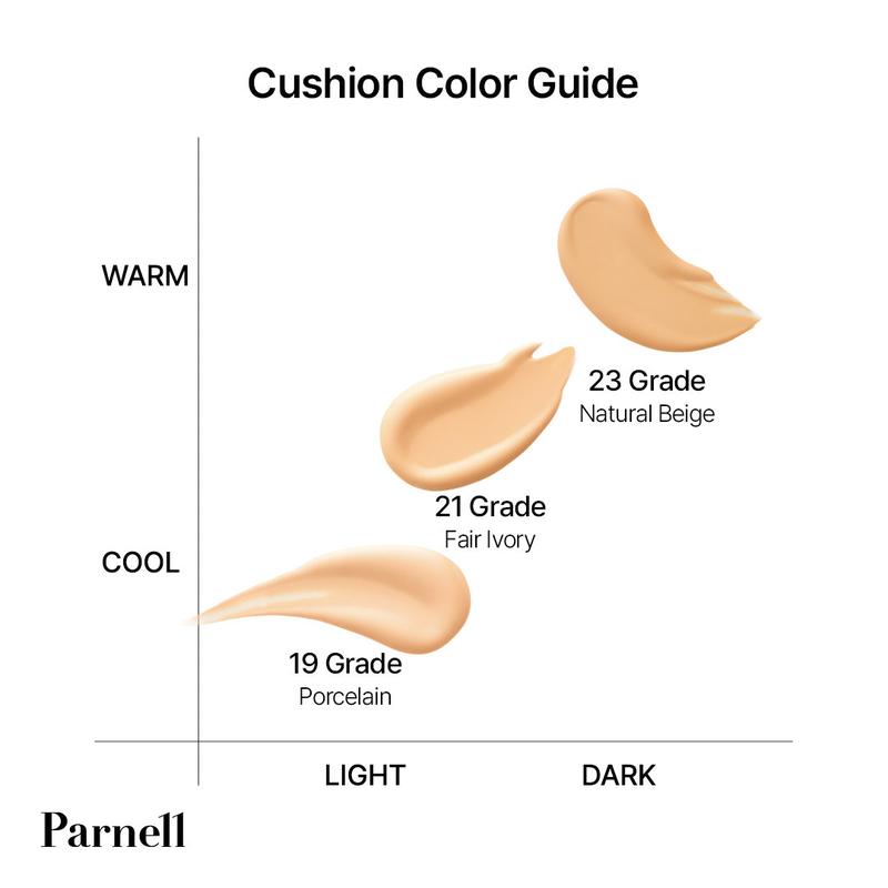 [Parnell Official Shop] Cicamanu Serum In Matte Cushion (0.52 oz.   15g) | K-Beauty Cushion Foundation