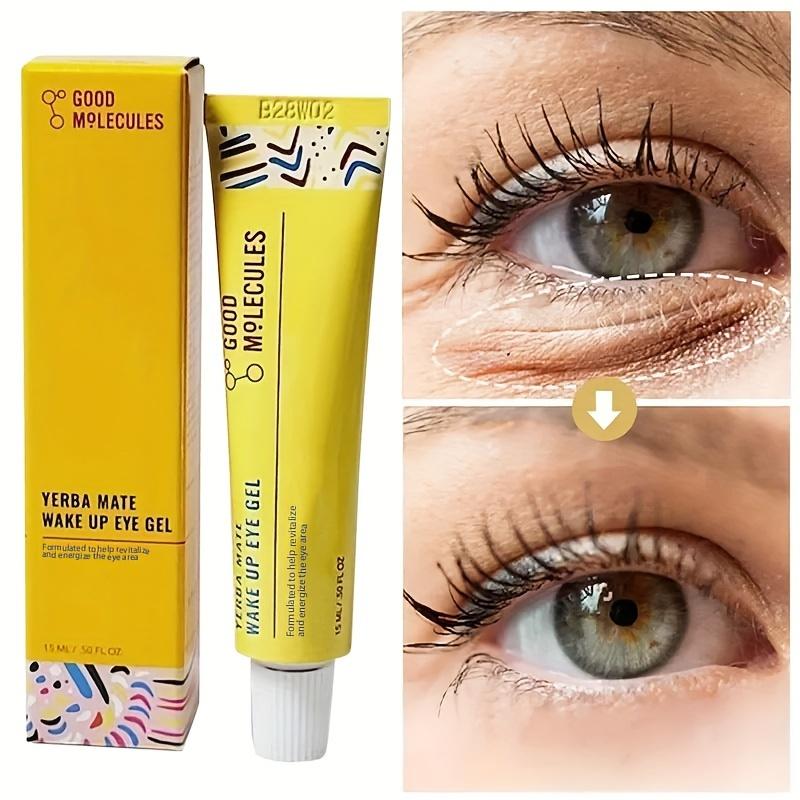 Yerbamat Vitality Eye gel - moisturizing and caffeine enhancing, suitable for all skin types without essence eye cream eye  wrist Comfort Skin Care