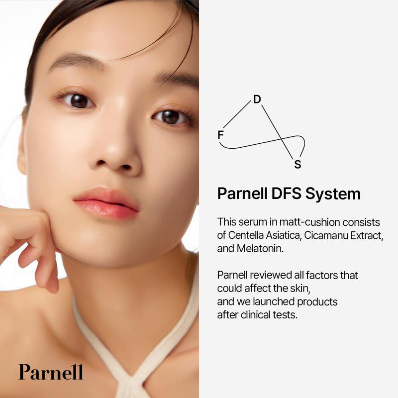 [Parnell Official Shop] Cicamanu Serum In Matte Cushion (0.52 oz.   15g) | K-Beauty Cushion Foundation