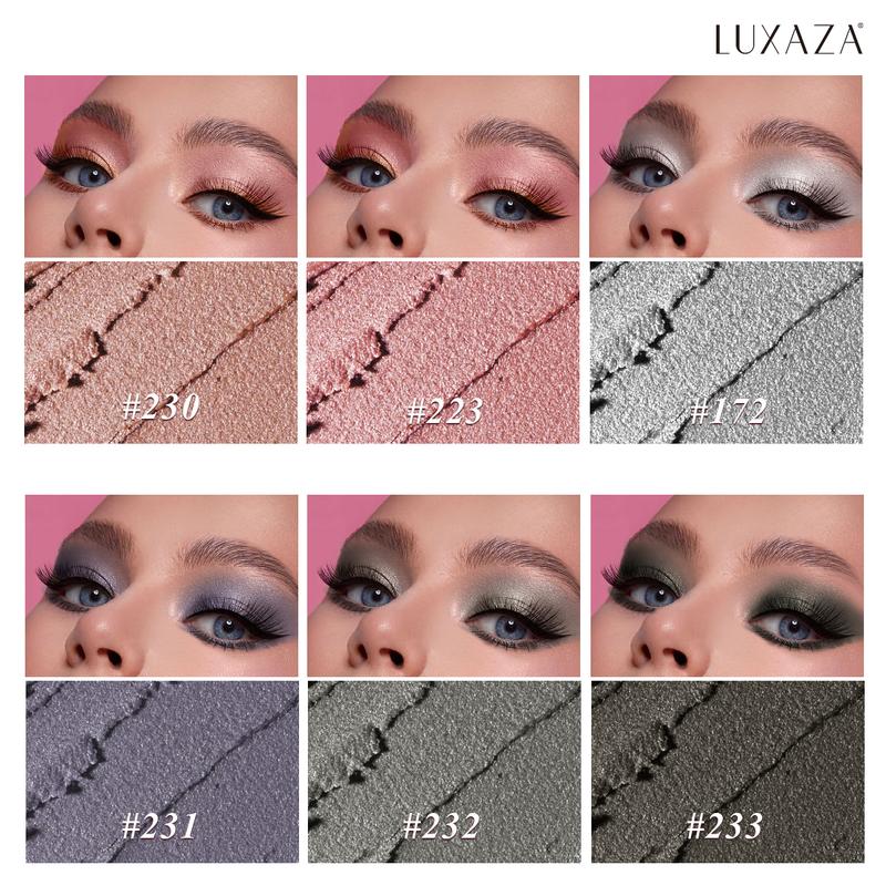  LUXAZA 6PCS Neutral Eyeshadow Stick Makeup Set