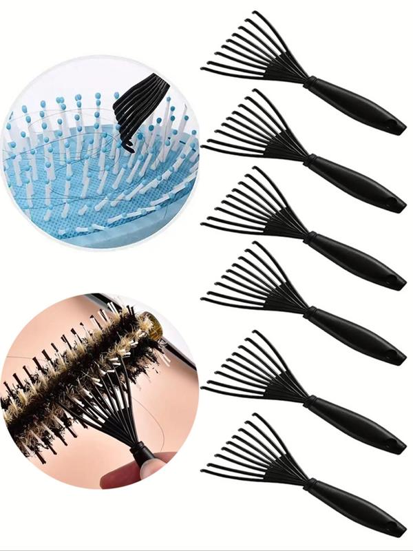 6pcs set Hair Comb Cleaning Brush, Hair Comb Cleaner, Hair Comb Hair Cleaning Tools, Hair Comb Cleaning Brush for Hair Styling, Hair Salon Tools and Accessories