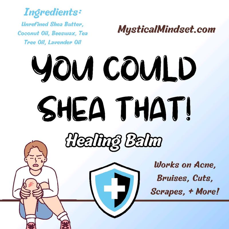 You Could Shea That - Healing Lotion Stick 2pk Shea and Beeswax balm Body Care Comfort Lavender Tea Tree Skin Repair