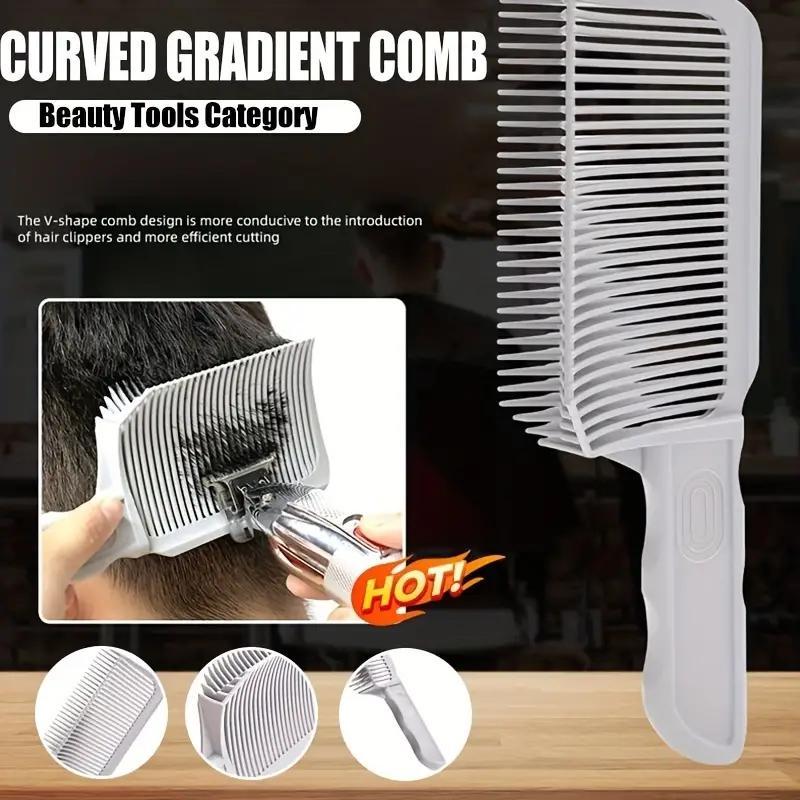 Hair Styling Tool Set, 4 Counts set Hair Comb & Collar Shaving Template & Hairdressing Guide, Professional Heat-resistant Hair Styling Tool