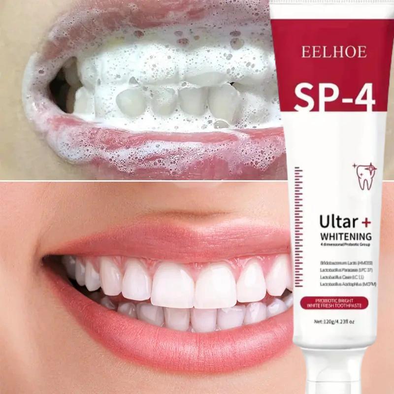 5pcs Super Sp4 Probiotic Toothpaste, 120g - Deep Clean & Fresh Breath, Stain Removalldeal For Men & Women, Christmas Present