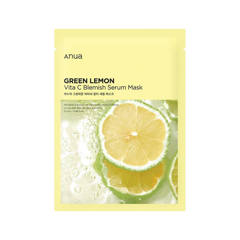 Anua Green Lemon Vita C Blemish Serum Mask