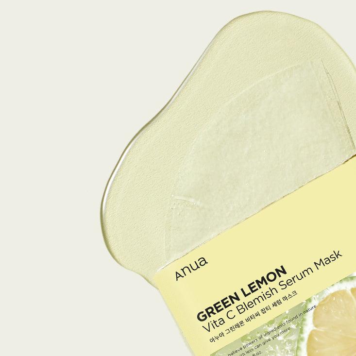 Anua Green Lemon Vita C Blemish Serum Mask